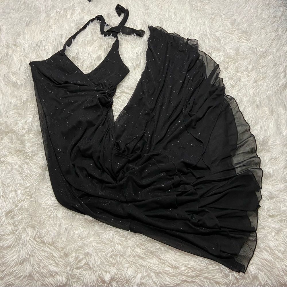 Finesse • Glitter Black Dress